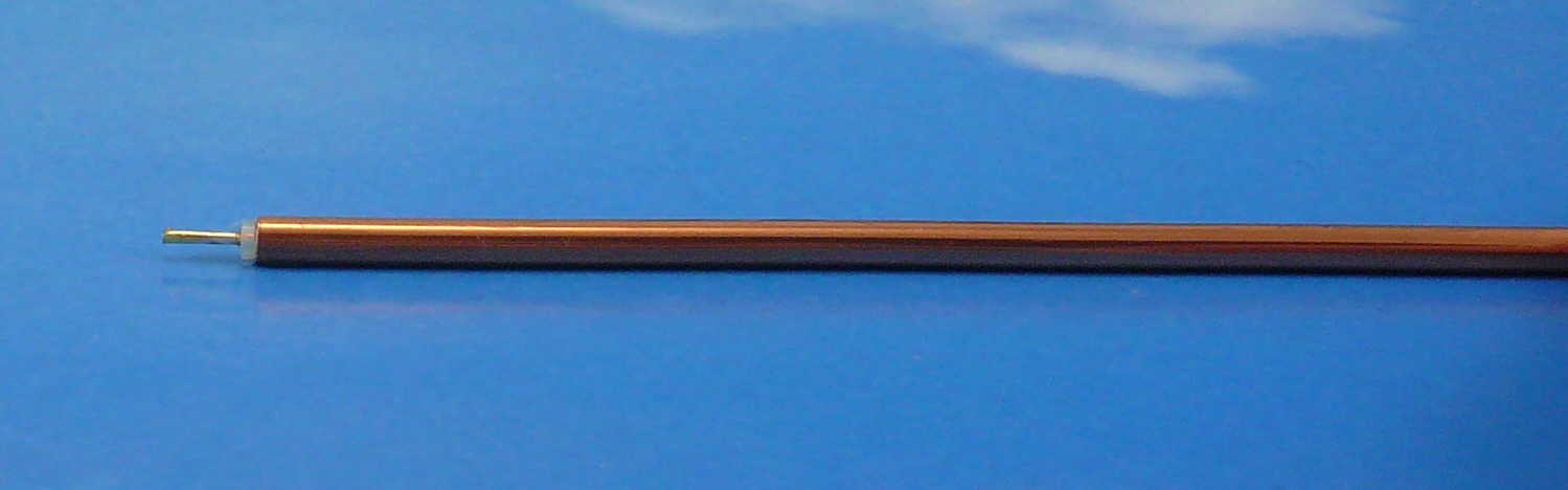 UT.141 Semi-Rigid Bare Copper
***Price for 6,5 m coil***
50ohm   3,58mm Jyebao 141CU-W-P-50
