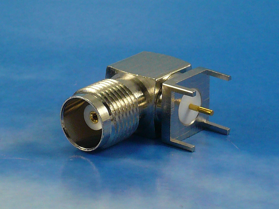 TNC female PCB R/A