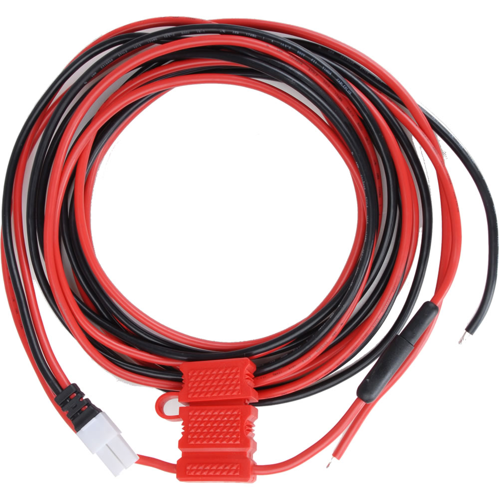 PWC10 Power supply cable
for 15 amp. mobile radio(3m)