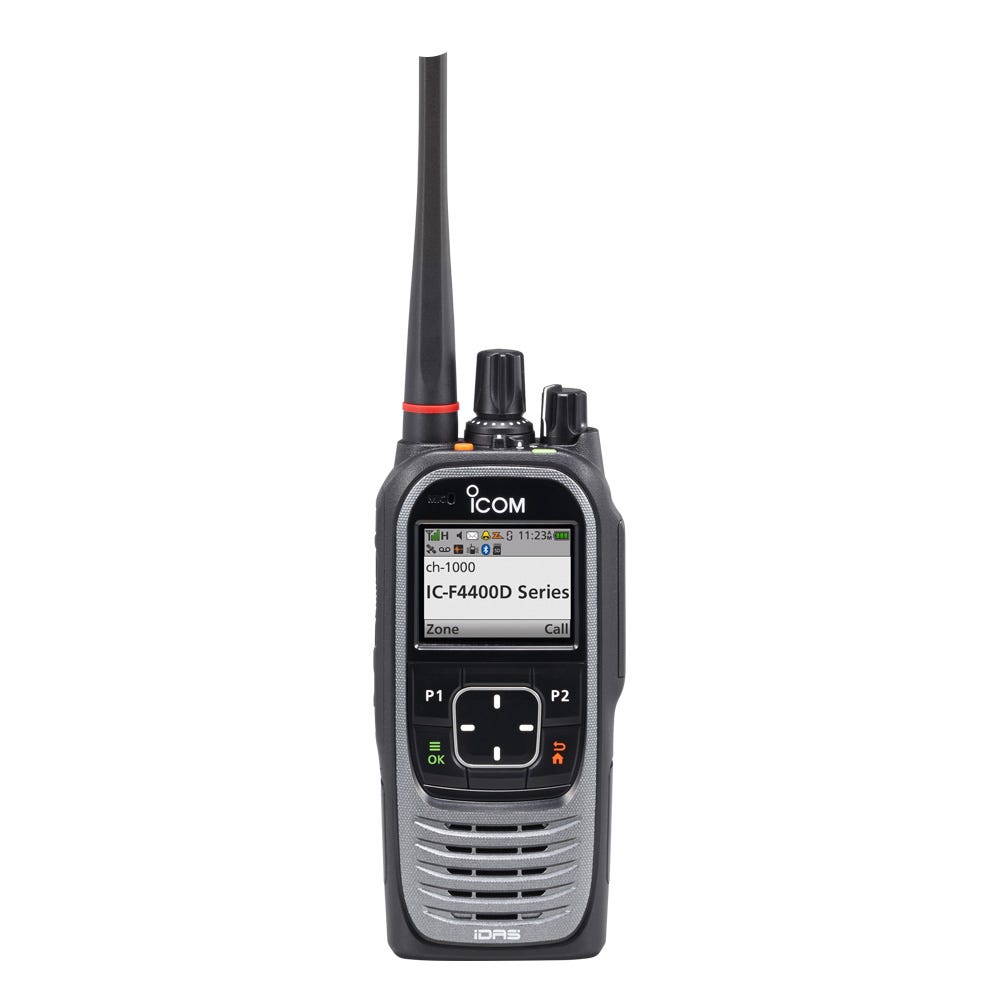 IC-F4400DS IDAS 380-470 simple keypad
Without charger & antenna