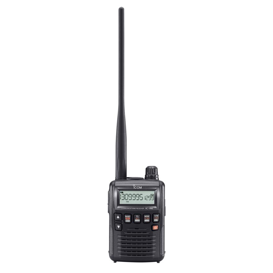 IC-R6 com Compact Wideband reciever