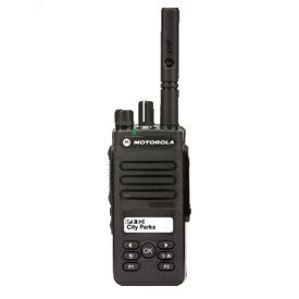 DP2600e UHF - Motorola Digital handheld
Radio Incl. battery, antenna, belt clip
Requires charger. 403-527 Mhz 4W