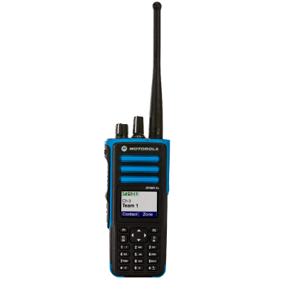 DP4801e UHF-ATEX Motorola Digital handhe
Radop incl. battery, antenna, belt clip
Charger not included