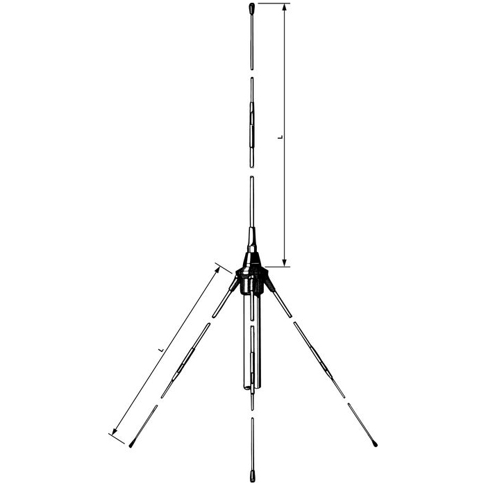 GP 27 PROCOM ANTENNE
27-45MHz
