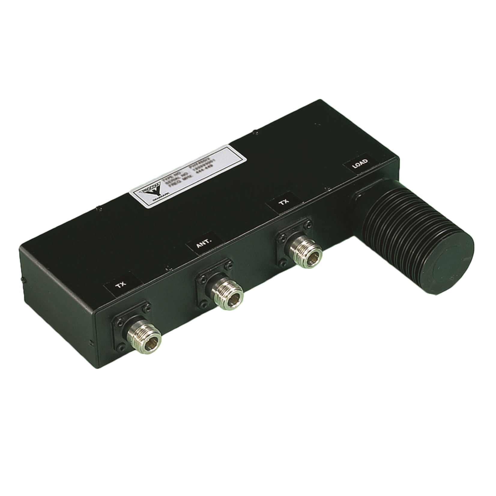 PRO-PHY450-2-1  2-Channel Hybrid
Combiner for 380-420MHz Transmitters