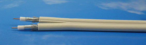 RG6 Twin Hvid